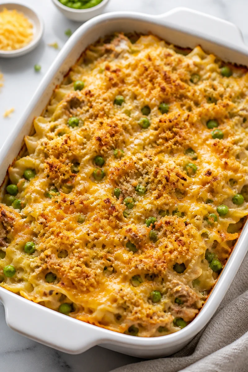 creamy mushroom and pea tuna noodle casserole 2026 07 08 041104 2