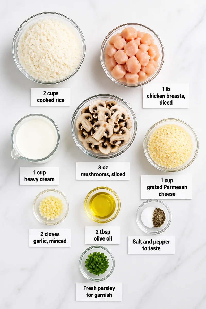 Creamy Parmesan Mushroom Chicken And Rice Recipe creamy parmesan mushroom chicken and rice recipe 2026 07 04 051738 3