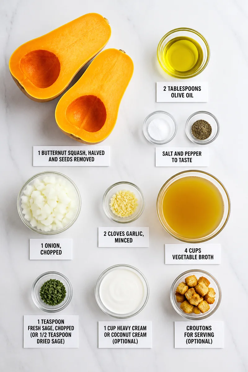Creamy Roasted Butternut Squash Sage Soup creamy roasted butternut squash sage soup 2026 07 26 051402