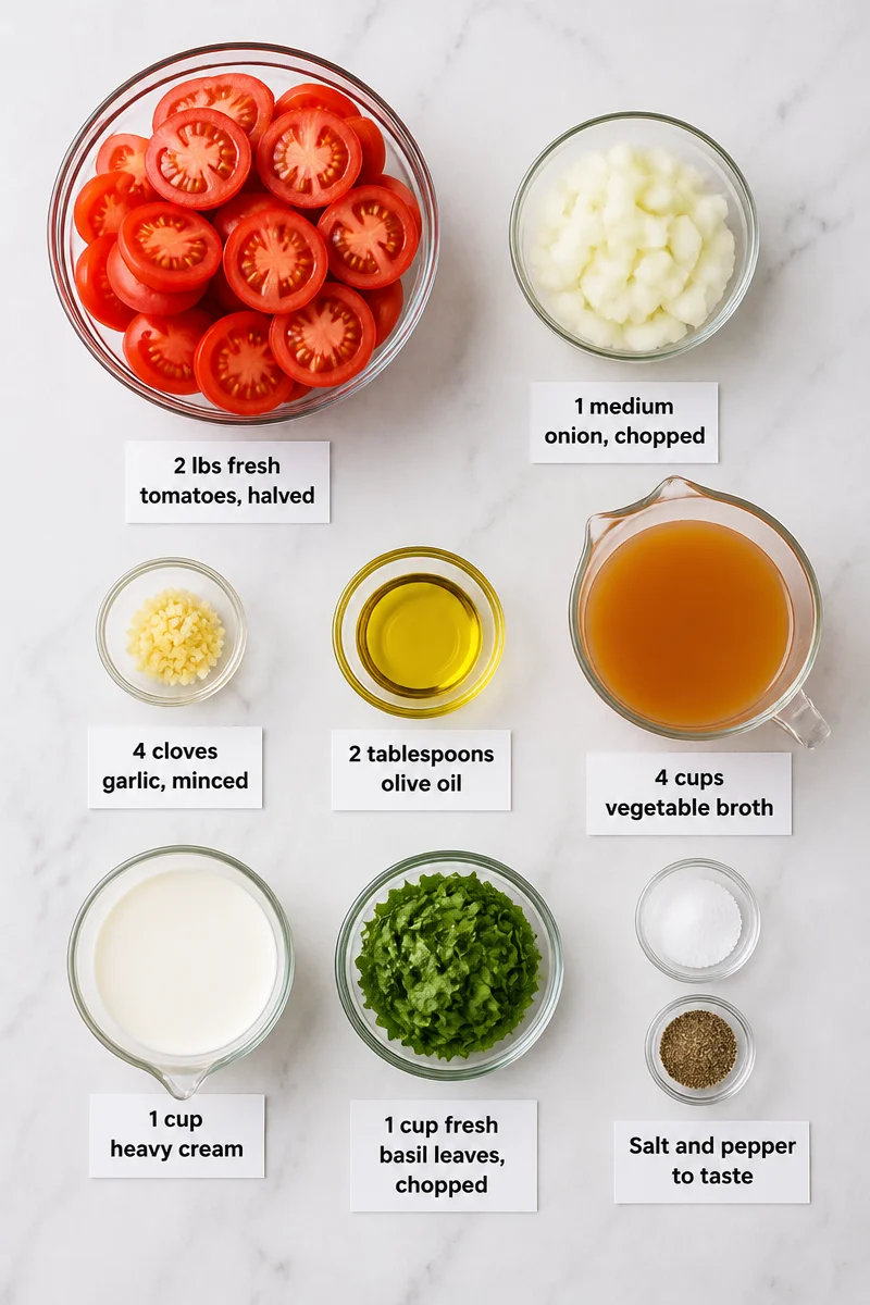 Creamy Roasted Tomato And Basil Easy Soup Recipe creamy roasted tomato and basil easy soup recipe 2026 07 13 191927