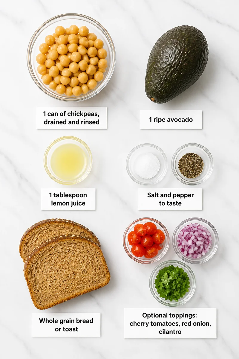 Creamy Smashed Chickpea And Toast Avocado Recipe creamy smashed chickpea and toast avocado recipe 2026 07 09 055041