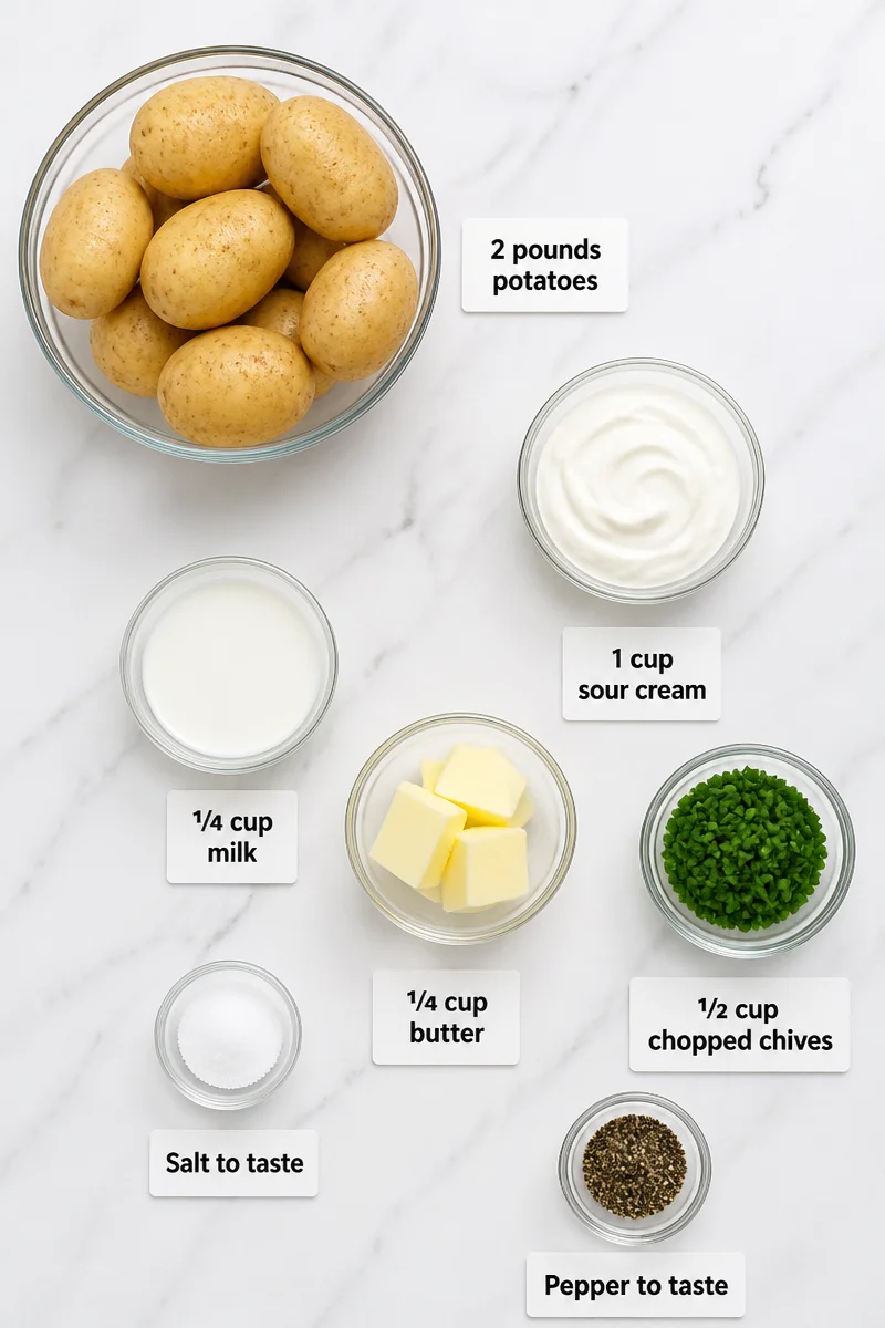 Creamy Sour Cream And Chive Mashed Potato Recipe creamy sour cream and chive mashed potato recipe 2026 07 05 033538 3