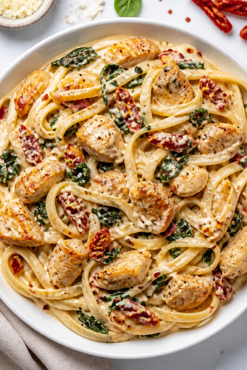 creamy sun dried tomato and spinach chicken pasta 2026 07 07 024726 2