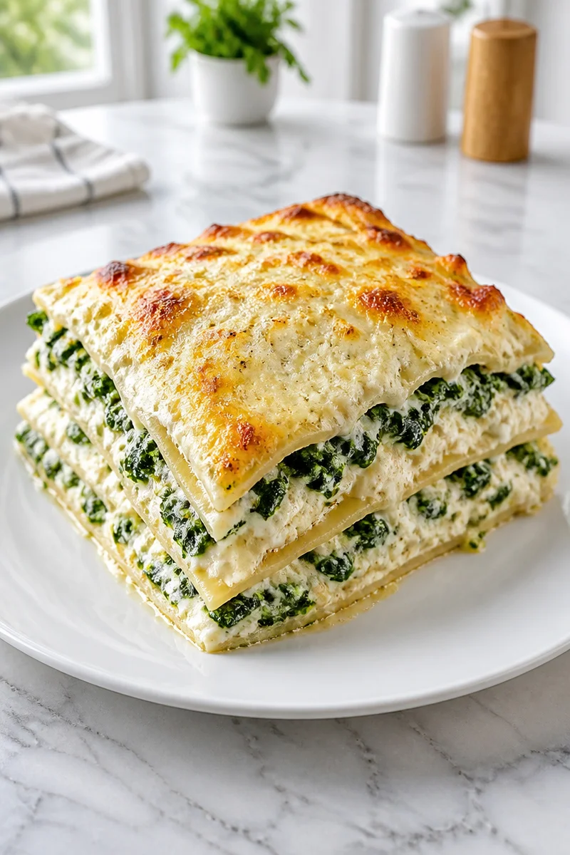 Creamy White Sauce And Spinach Lasagna Recipe creamy white sauce and spinach lasagna recipe 2026 07 05 033703