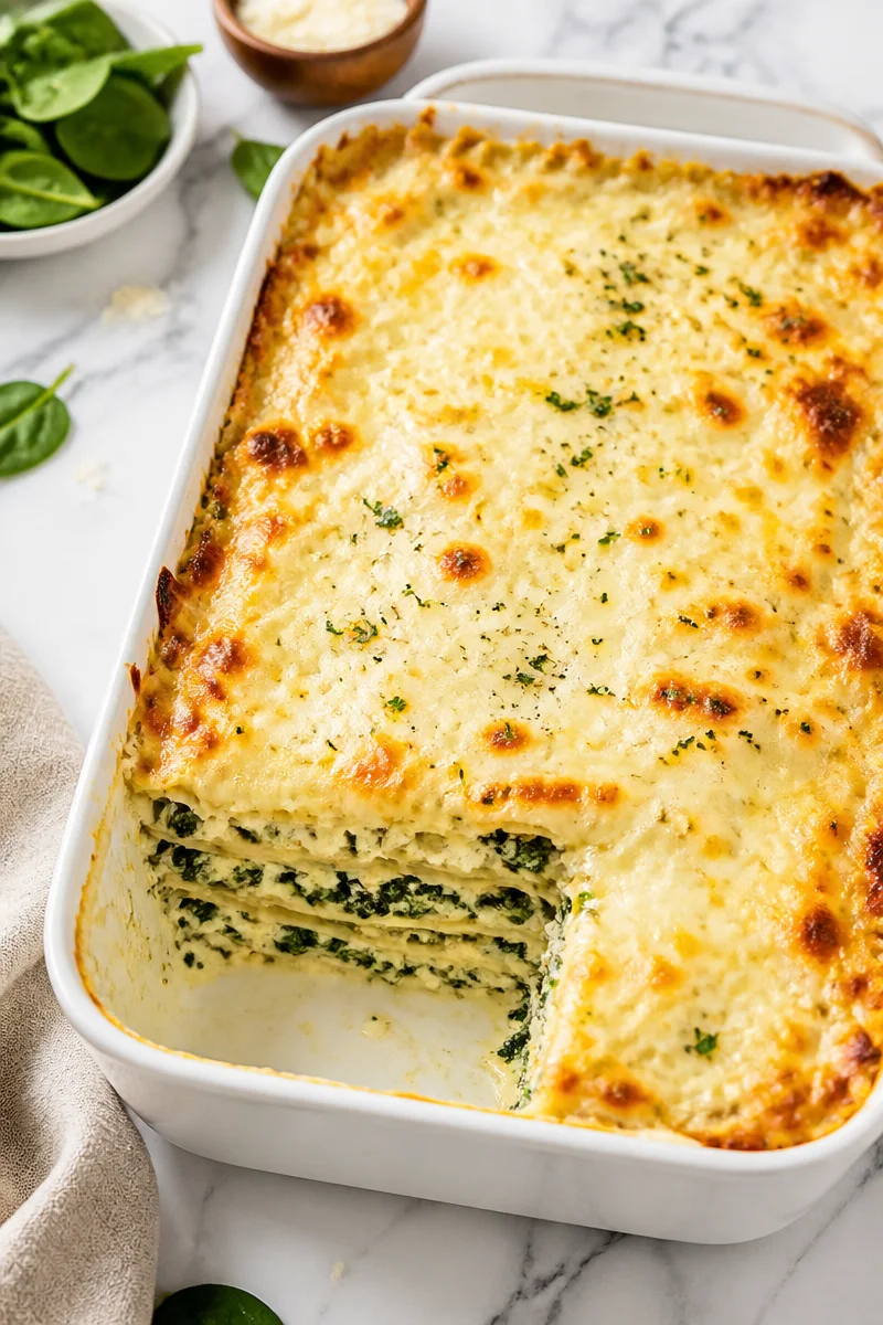 Creamy White Sauce And Spinach Lasagna Recipe creamy white sauce and spinach lasagna recipe 2026 07 05 033728 2