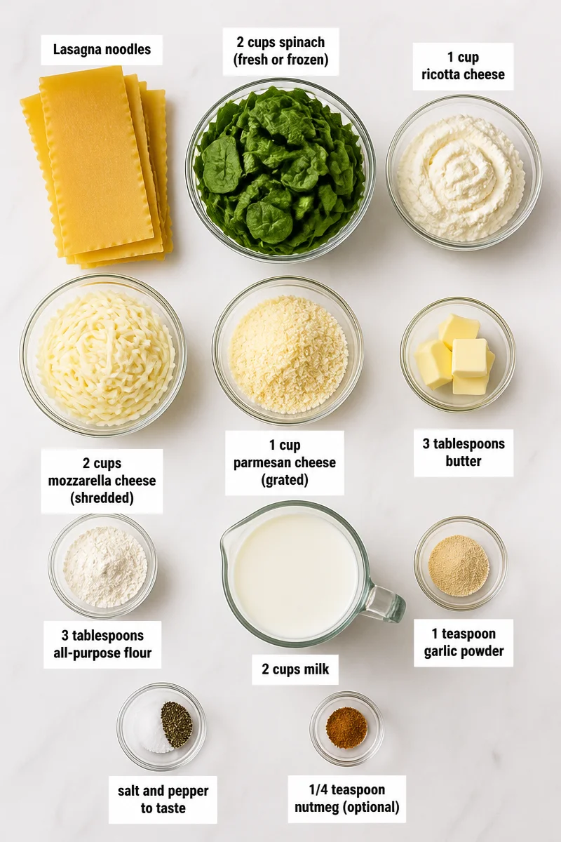 Creamy White Sauce And Spinach Lasagna Recipe creamy white sauce and spinach lasagna recipe 2026 07 05 033803 3