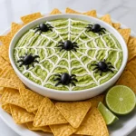 creepy spider web guacamole halloween food idea 2026 07 09 054923 683x1024 1