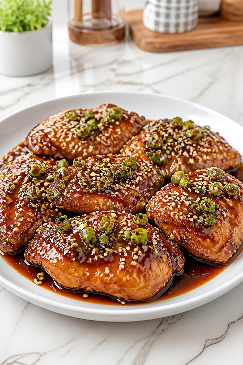 Crispy Baked Sesame Honey Garlic Chicken crispy baked sesame honey garlic chicken 2026 07 04 051632