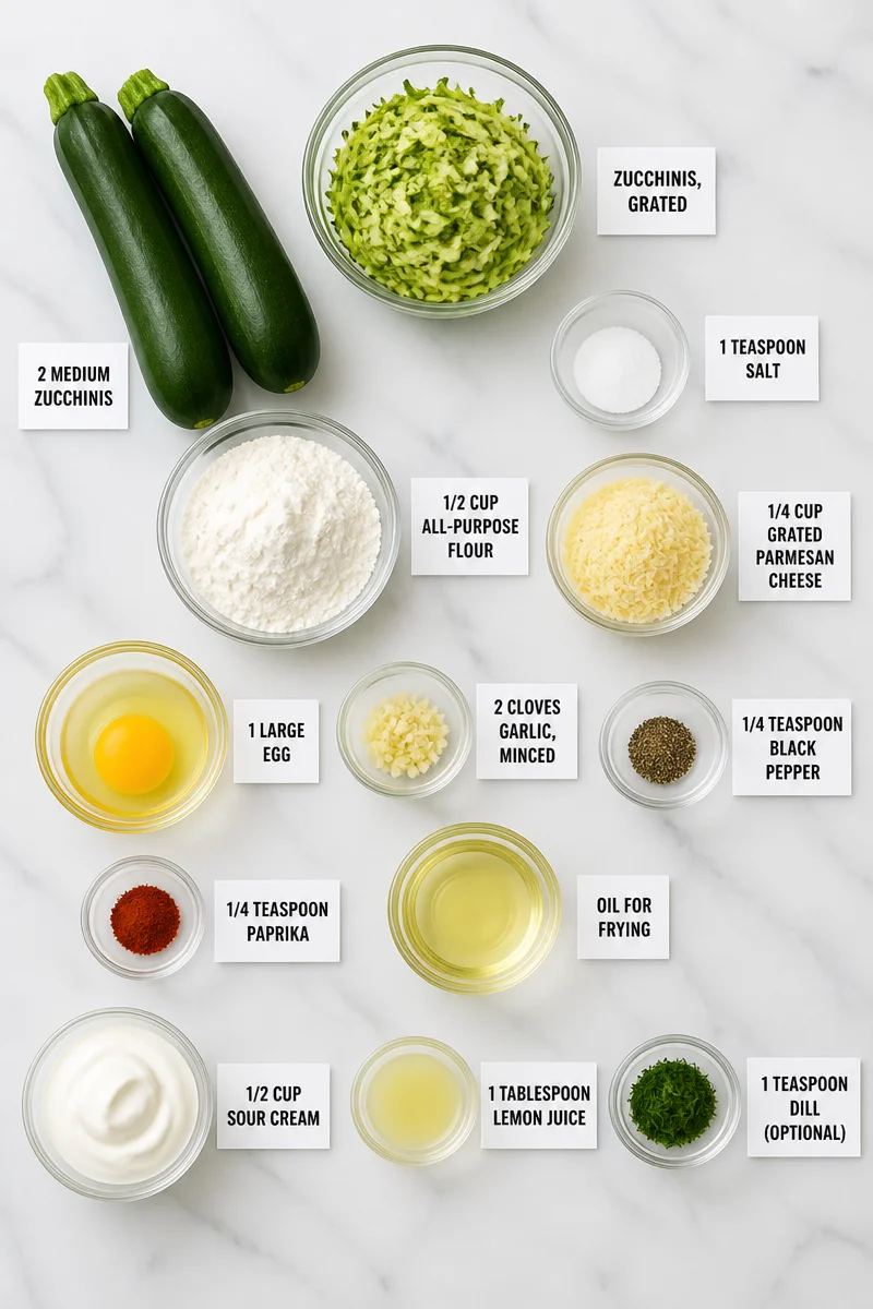 Crispy Zucchini Fritters with Garlic Dip crispy zucchini fritters with garlic dip 2026 07 22 031122