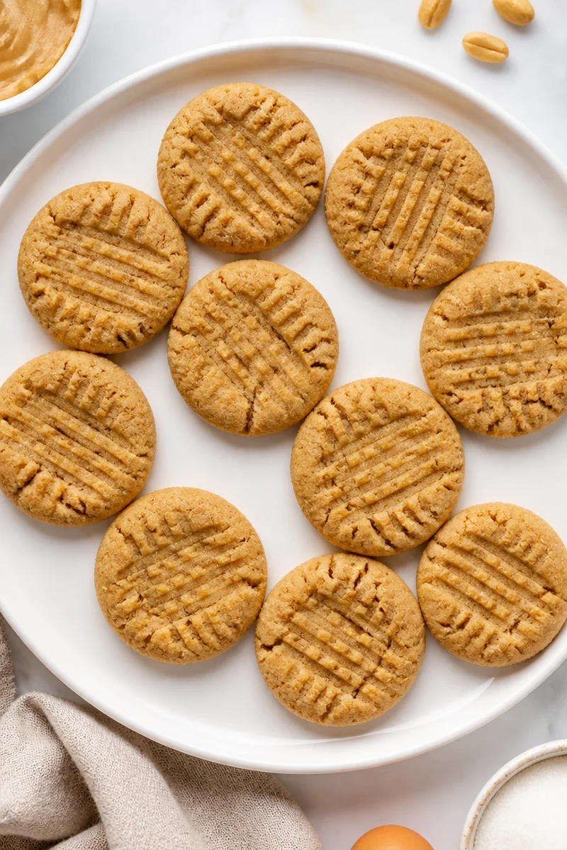 Easy 3 Ingredient Peanut Butter Cookie Gluten Free Dessert easy 3 ingredient peanut butter cookie gluten free 2026 07 07 031853 2