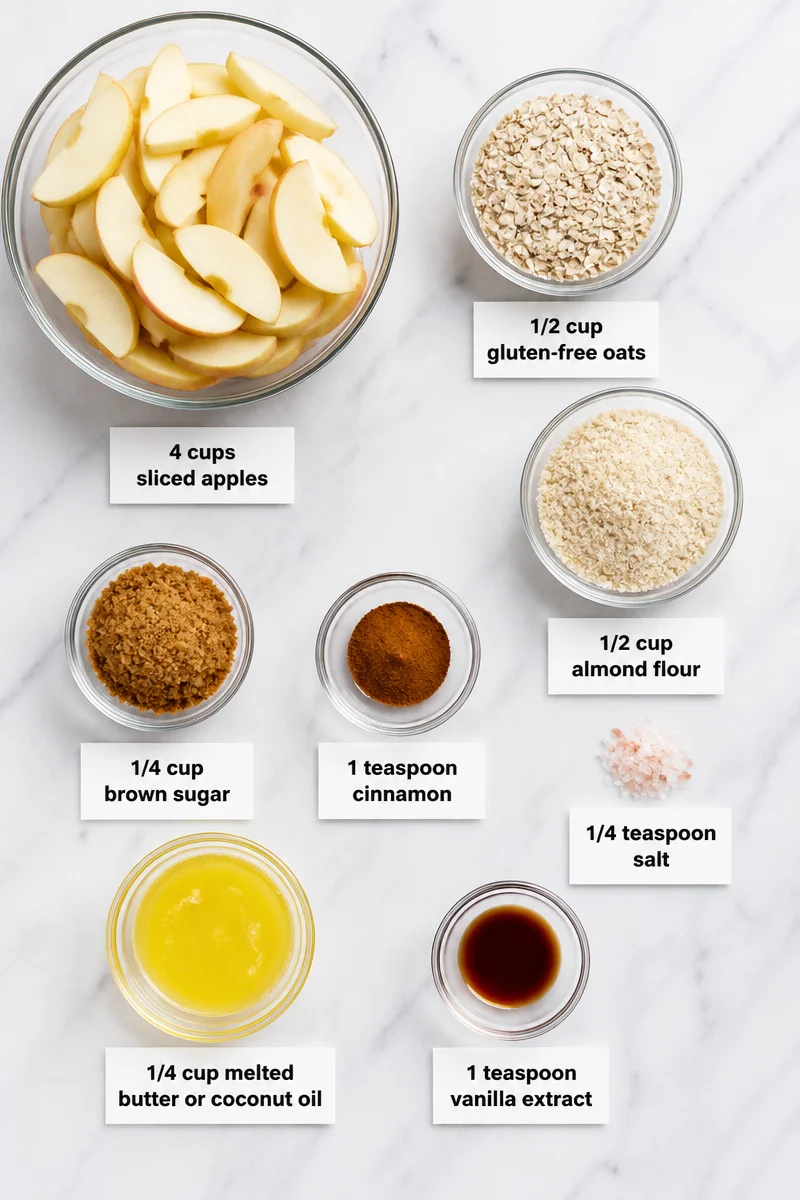 easy baked cinnamon apple crisp gluten free desser 2026 07 07 023757 3