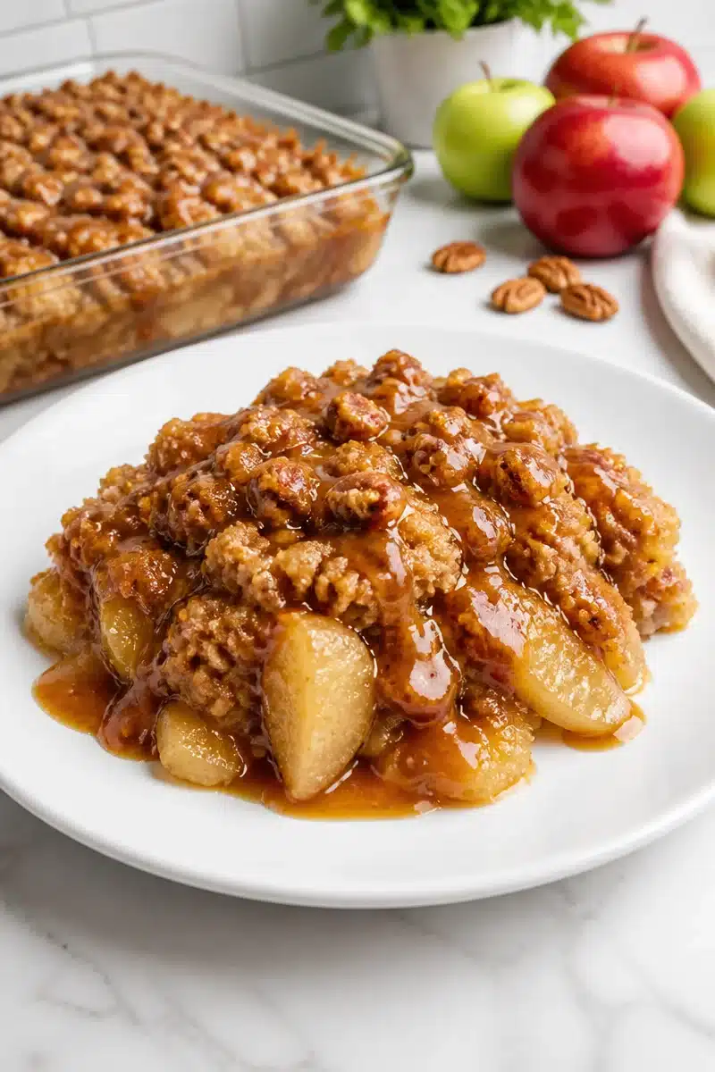 easy caramel apple fall dump cake recipes 2026 07 02 040225