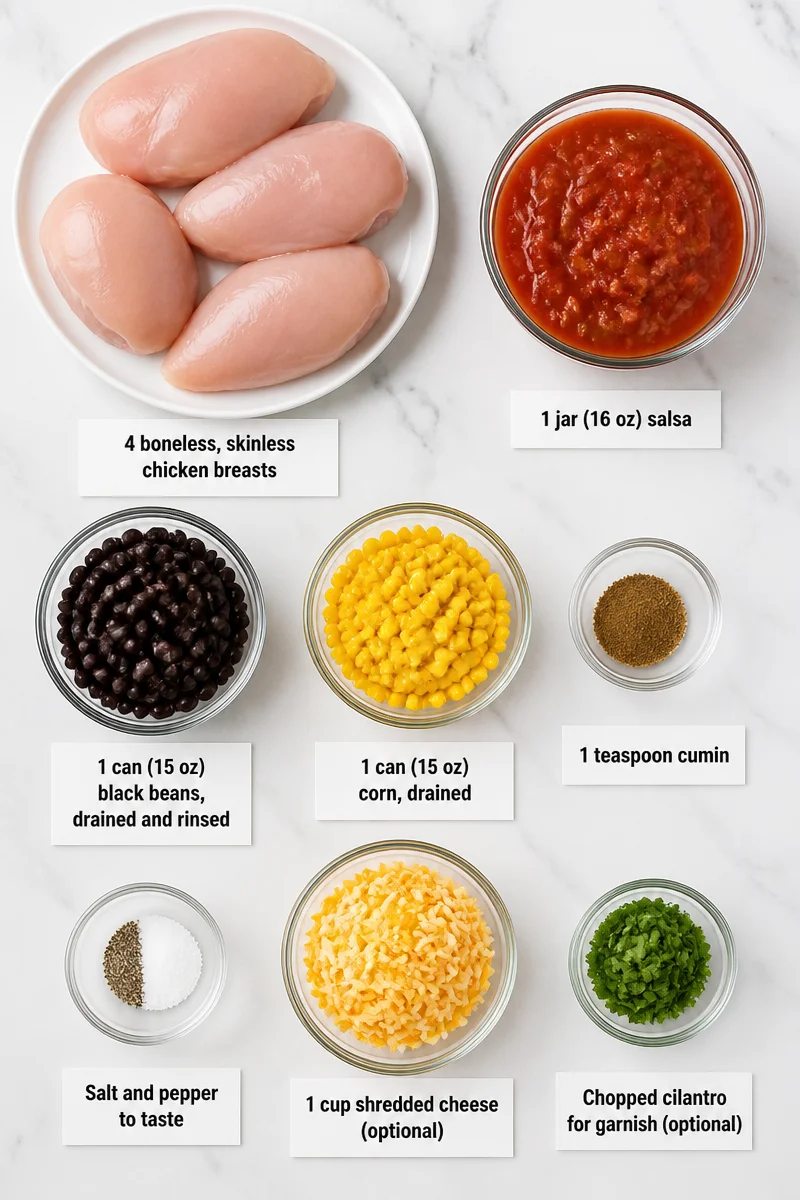 Easy Dump And Go Salsa Chicken Crockpot Recipe easy dump and go salsa chicken crockpot recipe 2026 07 04 051628 3