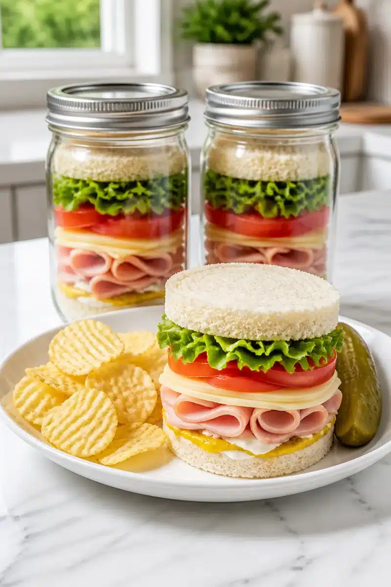 Easy Mason Jar Sandwiches Picnic Food Ideas easy mason jar sandwiches picnic food ideas 2026 07 02 040533