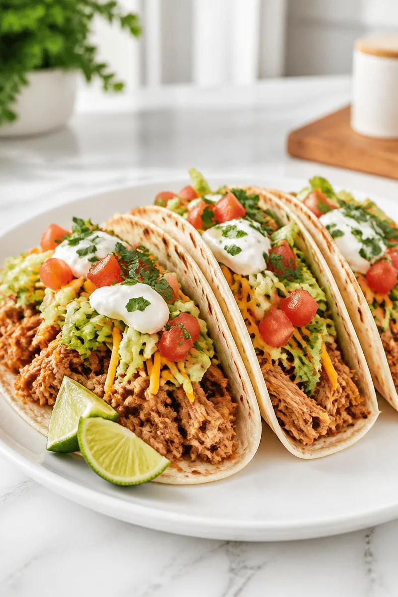 Easy Mexican Taco Shredded Chicken Recipe easy mexican taco shredded chicken recipe 2026 07 04 045905