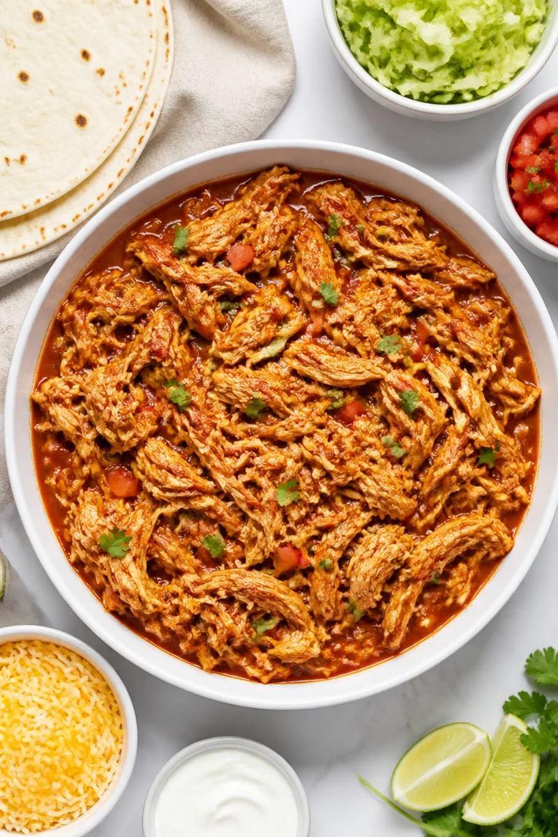 Easy Mexican Taco Shredded Chicken Recipe easy mexican taco shredded chicken recipe 2026 07 04 045911 2