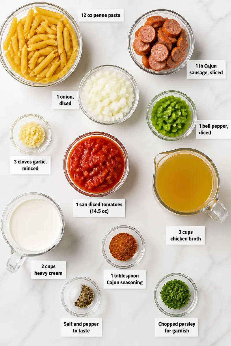easy one pot cajun sausage pasta 2026 07 18 031016