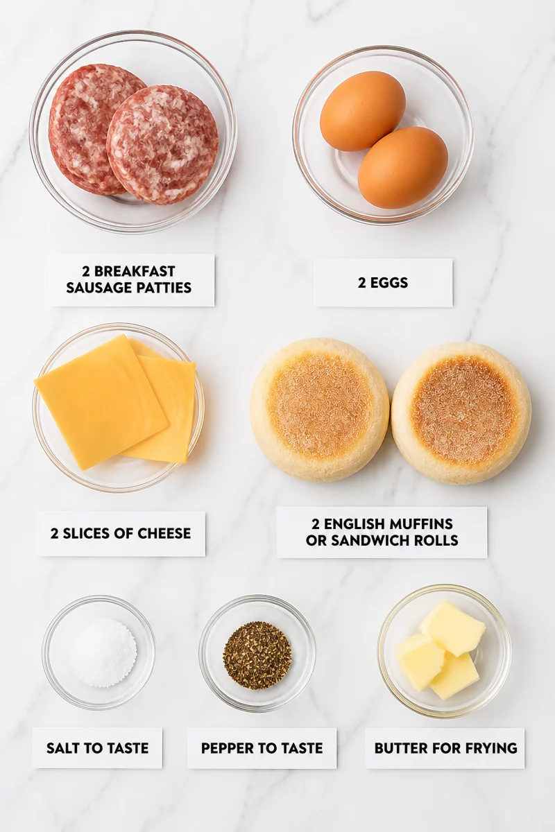 easy sausage and egg breakfast sandwich 2026 07 27 104745
