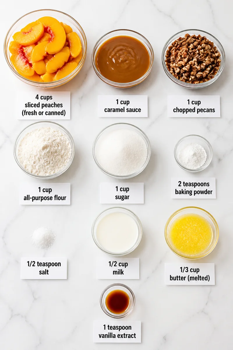 easy skillet caramel pecan peach cobbler 2026 07 05 033808 3