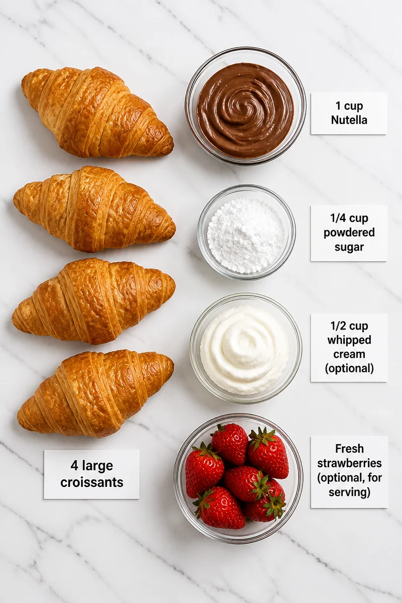 Fluffy Warm Croissant Stuffed Nutella Recipe fluffy warm croissant stuffed nutella recipe 2026 07 07 031618 3