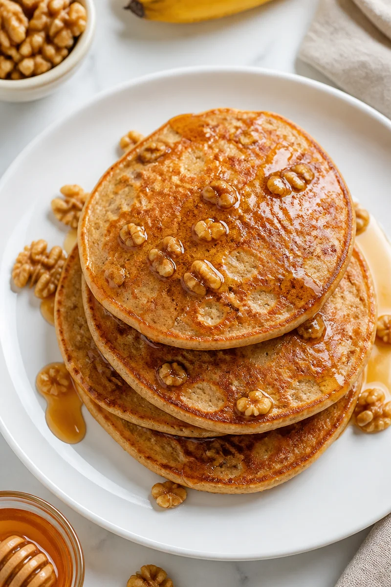 Fluffy Whole Wheat And Walnut Banana Pancake fluffy whole wheat and walnut banana pancake 2026 07 07 024711 2