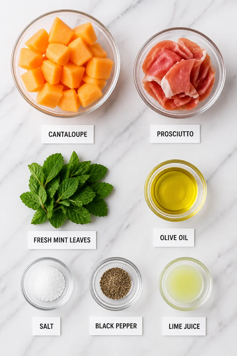 Fresh Cantaloupe Prosciutto Mint Salad fresh cantaloupe prosciutto mint salad 2026 07 26 051218