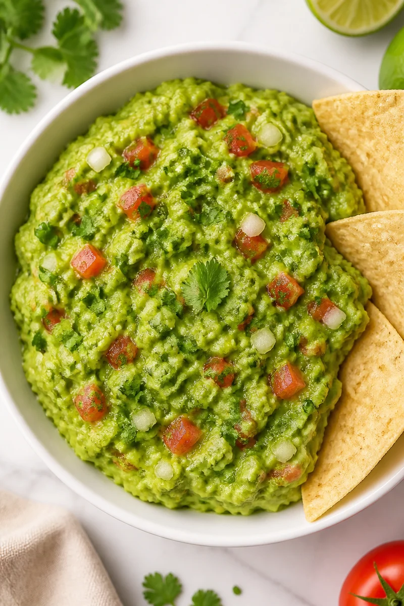 Fresh Cilantro And Lime Guacamole Recipe fresh cilantro and lime guacamole recipe 2026 07 04 050003 2