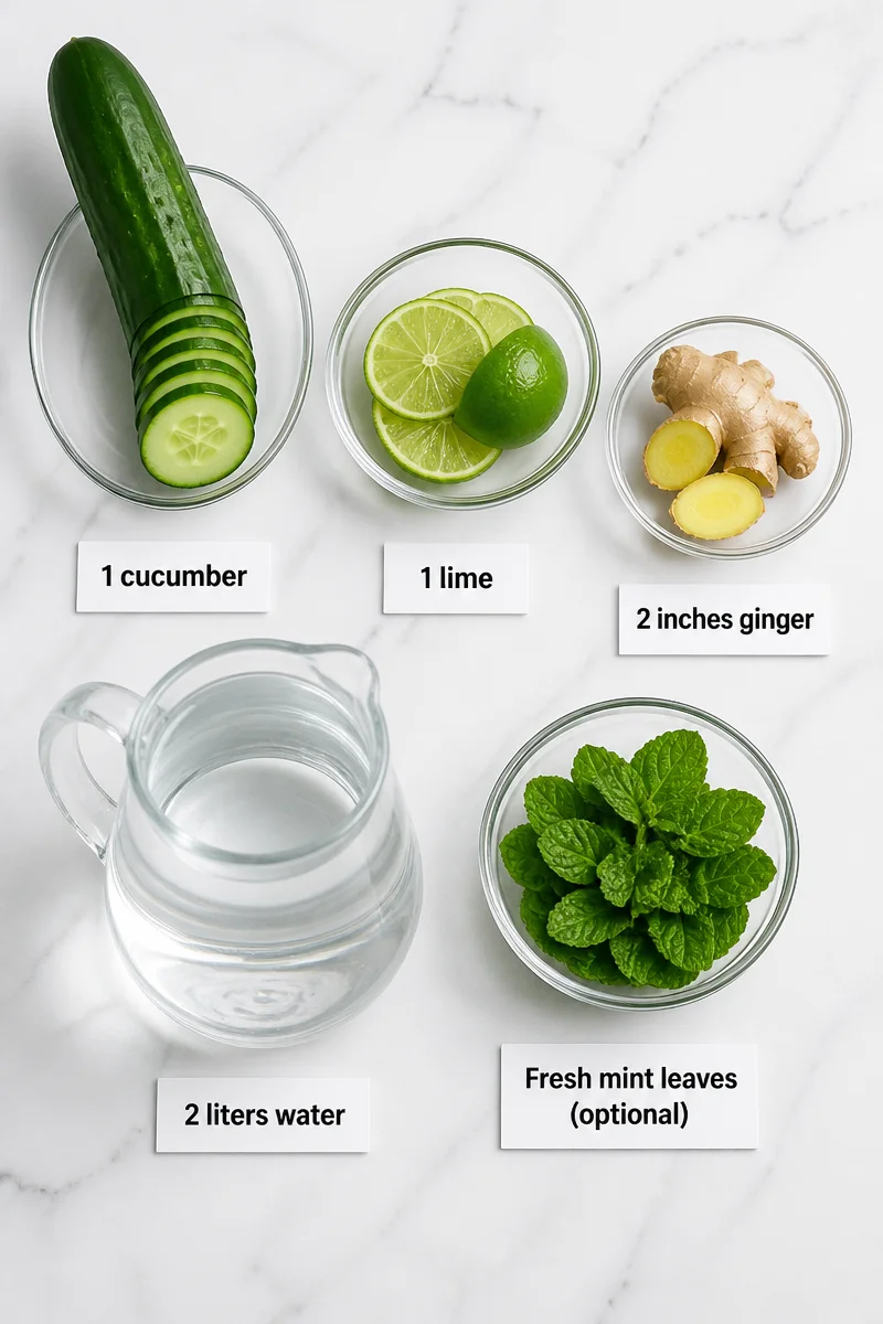 Fresh Cucumber Lime And Ginger Detox Water fresh cucumber lime and ginger detox water 2026 07 11 153344