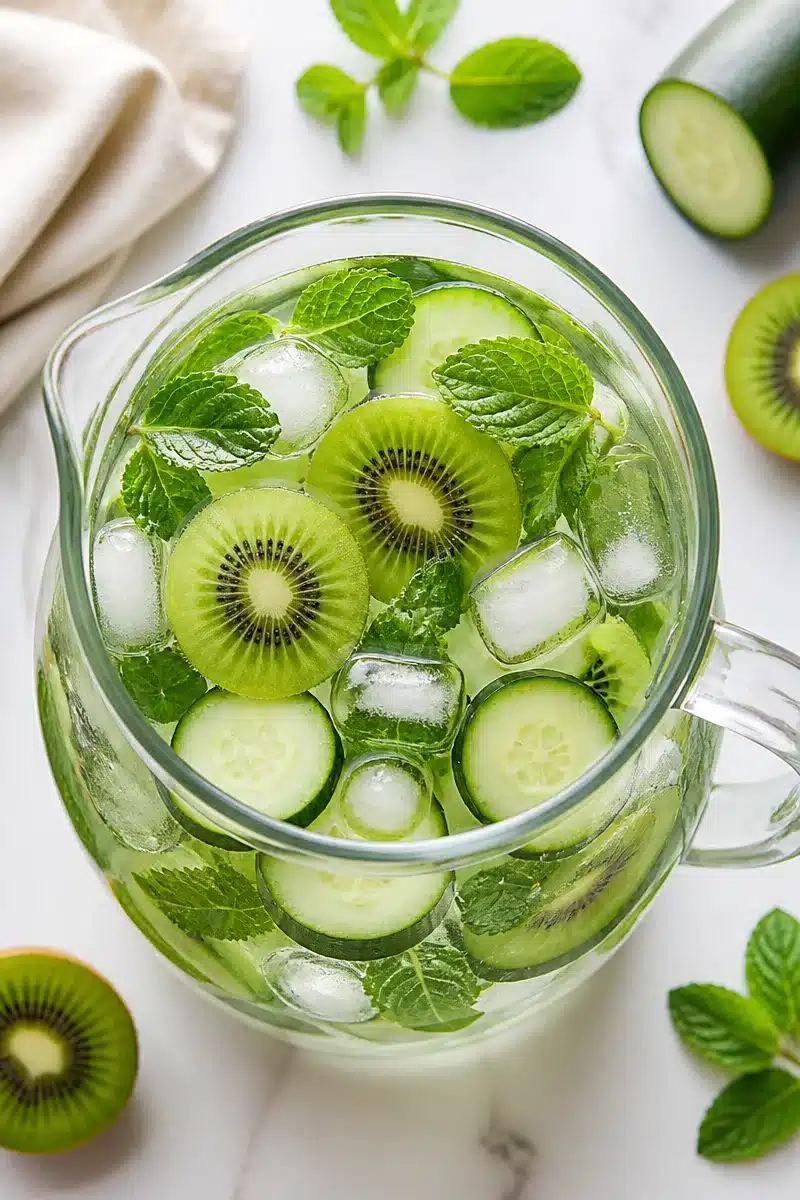 Fresh Kiwi And Cucumber Mint Detox Water fresh kiwi and cucumber mint detox water 2026 07 03 030844 2