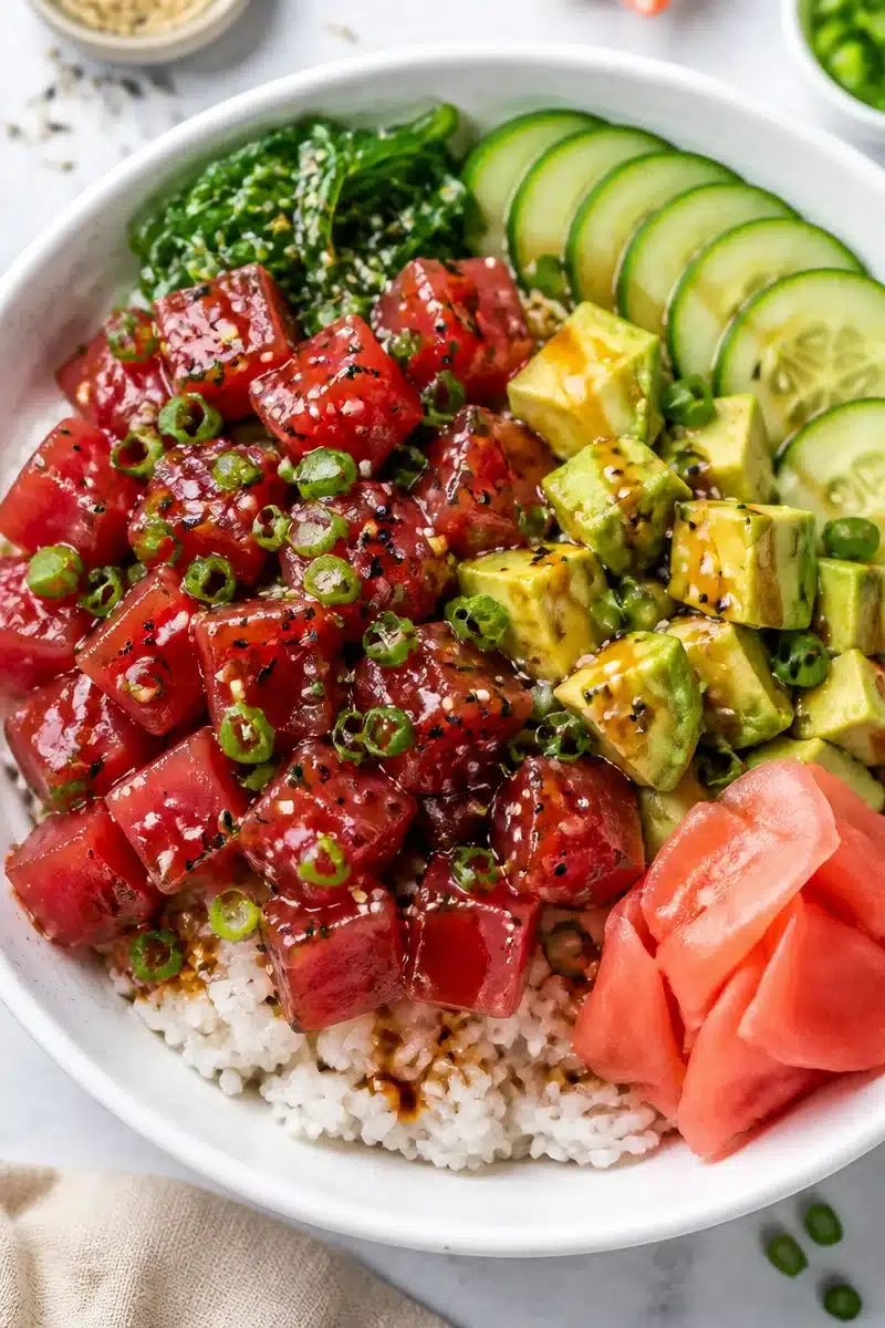 fresh tuna and avocado teriyaki poke bowl 2026 07 02 040327 2