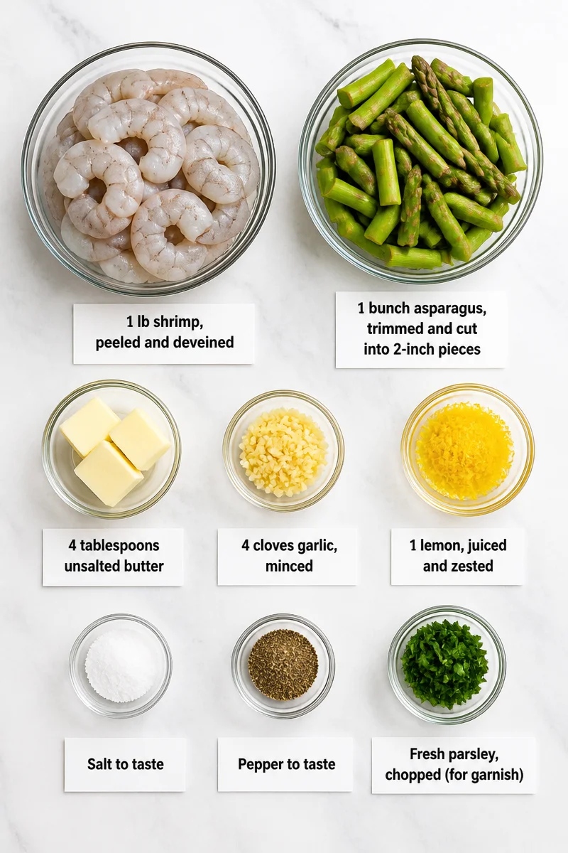 garlic butter shrimp with asparagus and lemon 2026 07 21 035132