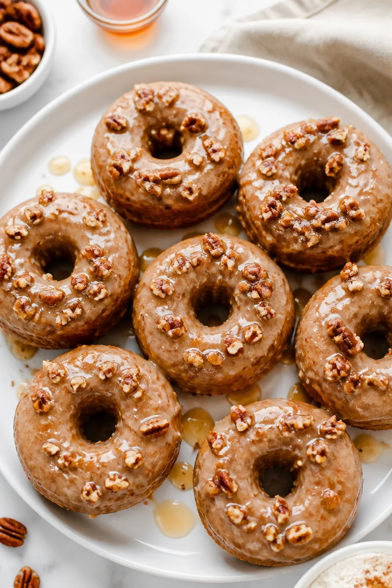 Glazed Maple Pecan Baked Fall Donut glazed maple pecan baked fall donut 2026 07 07 023753 2