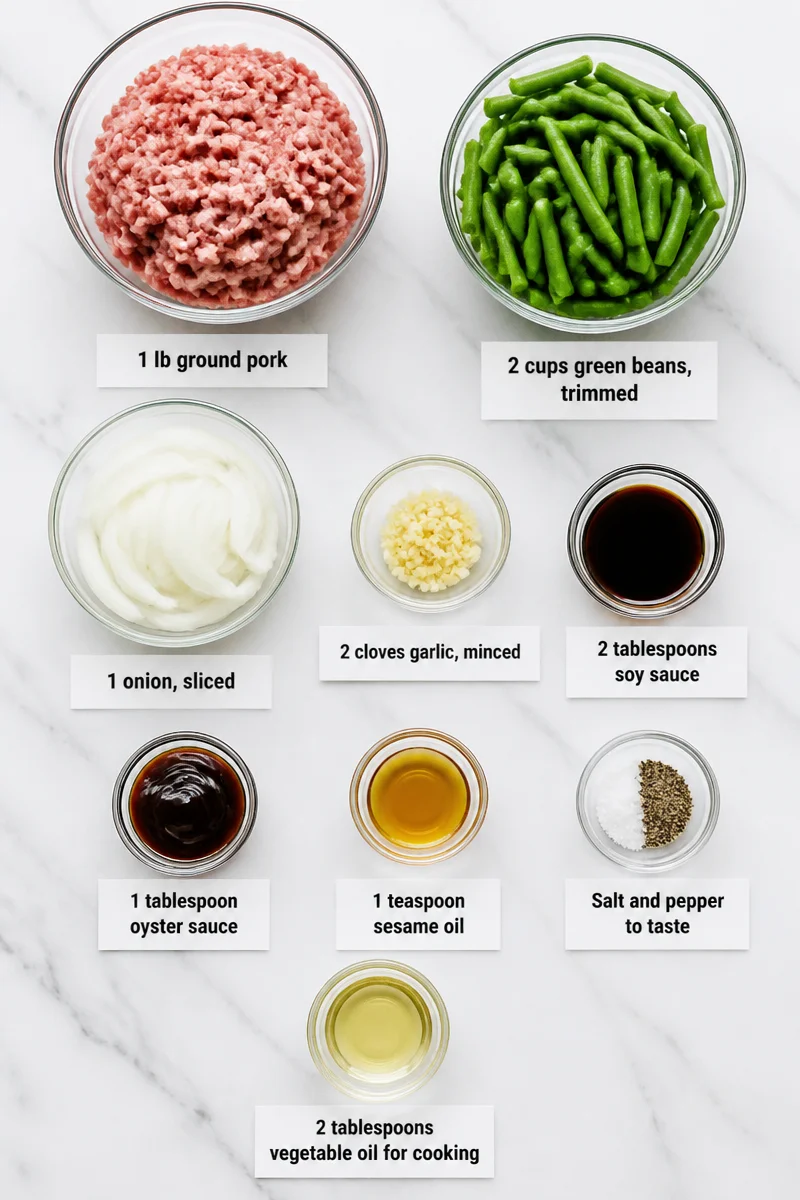 ground pork and green bean dinner stir fry 2026 07 22 031222