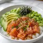 hawaiian style sesame ginger salmon poke bowl 2026 07 02 034624 683x1024 1