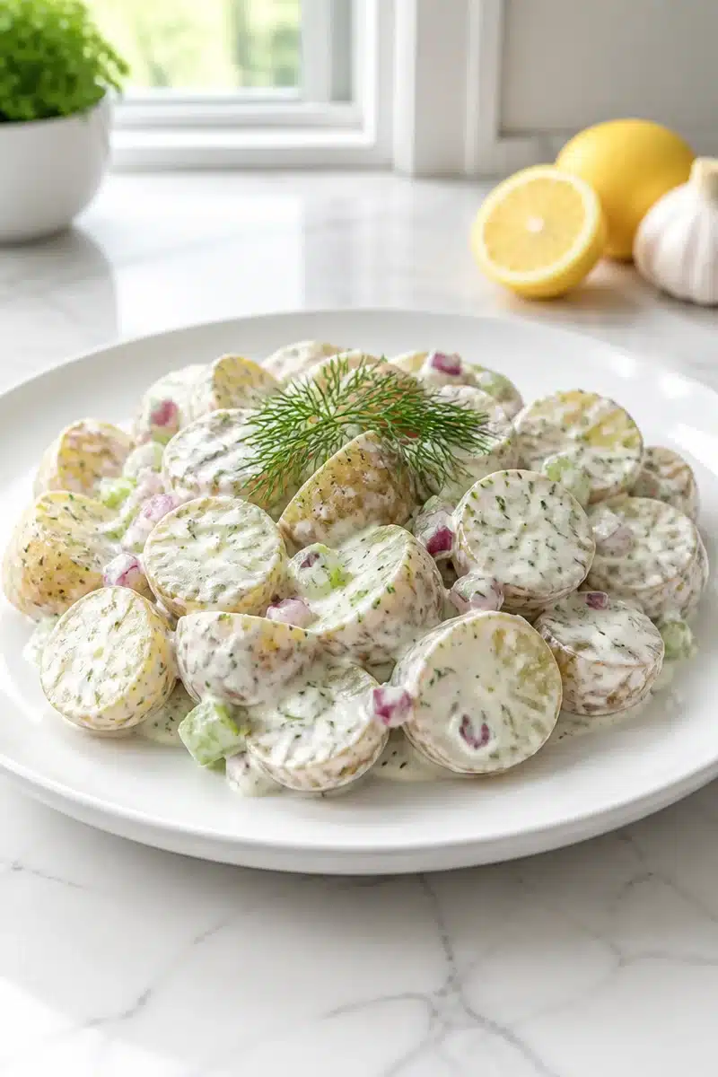 Healthy Greek Yogurt Dill Potato Salad healthy greek yogurt dill potato salad 2026 07 03 031011