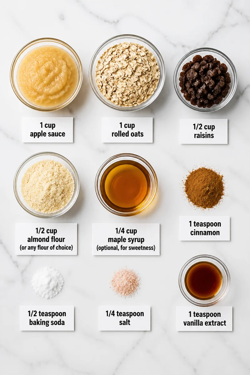 Healthy Vegan Apple Sauce Oatmeal Raisin Cookie healthy vegan apple sauce oatmeal raisin cookie 2026 07 08 035934 3