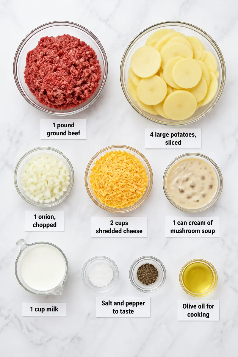 Hearty Ground Beef And Potato Casserole Recipe For Dinner hearty ground beef and potato casserole recipe for 2026 07 09 054152