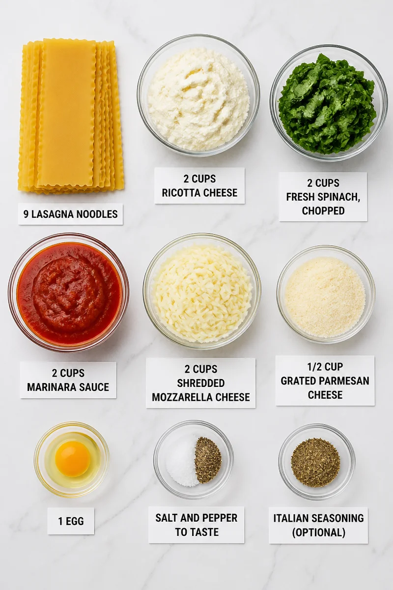 Homemade Spinach and Ricotta Lasagna homemade spinach and ricotta lasagna 2026 07 19 051510