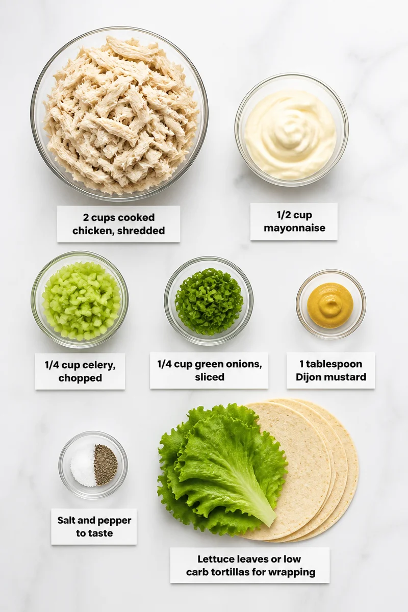 Low Carb Keto Chicken Salad Wrap Lunch low carb keto chicken salad wrap lunch 2026 07 22 031205