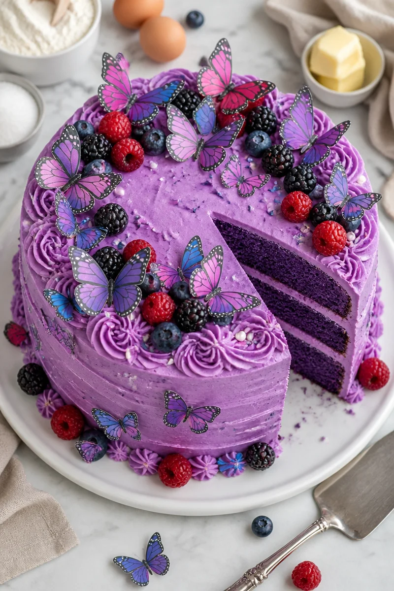 magical purple enchanted forest butterfly cake 2026 07 08 041044 2