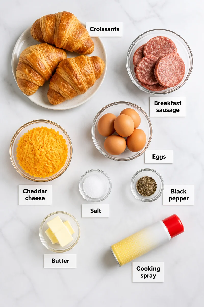 make ahead breakfast sausage croissant sandwich 2026 07 18 031308