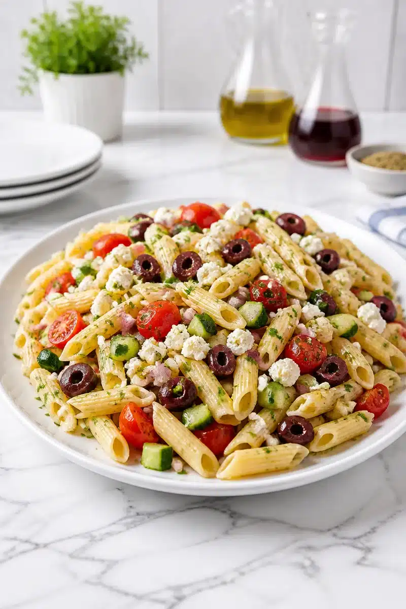 mediterranean greek feta pasta salad recipes 2026 07 02 040234