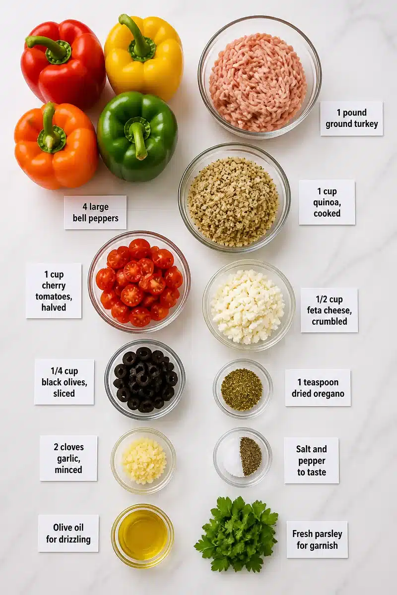 Mediterranean Turkey And Quinoa Stuffed Bell Peppers mediterranean turkey and quinoa stuffed bell peppe 2026 07 03 031128 3