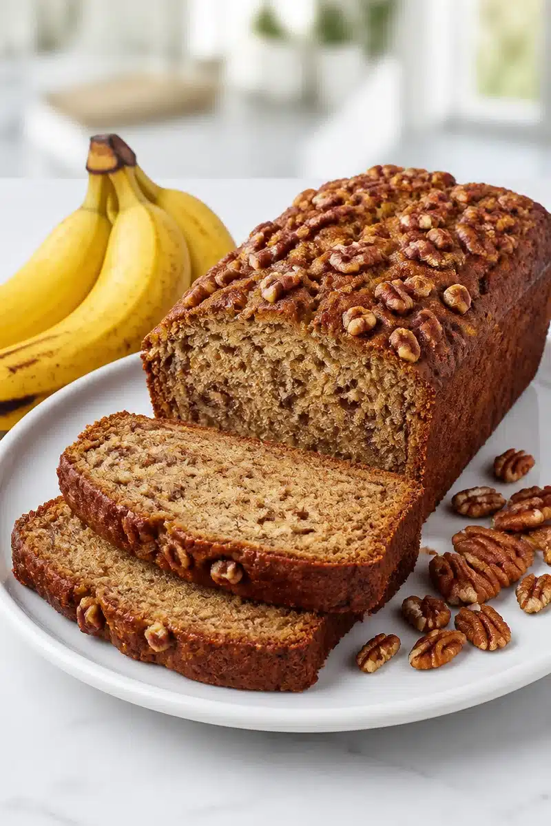 Moist Maple Pecan Banana Bread Recipe moist maple pecan banana bread recipe 2026 07 02 034634