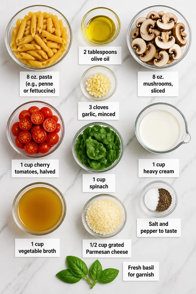 One Pan Creamy Tuscan Mushroom Easy Dinner one pan creamy tuscan mushroom easy dinner 2026 07 07 024819 3