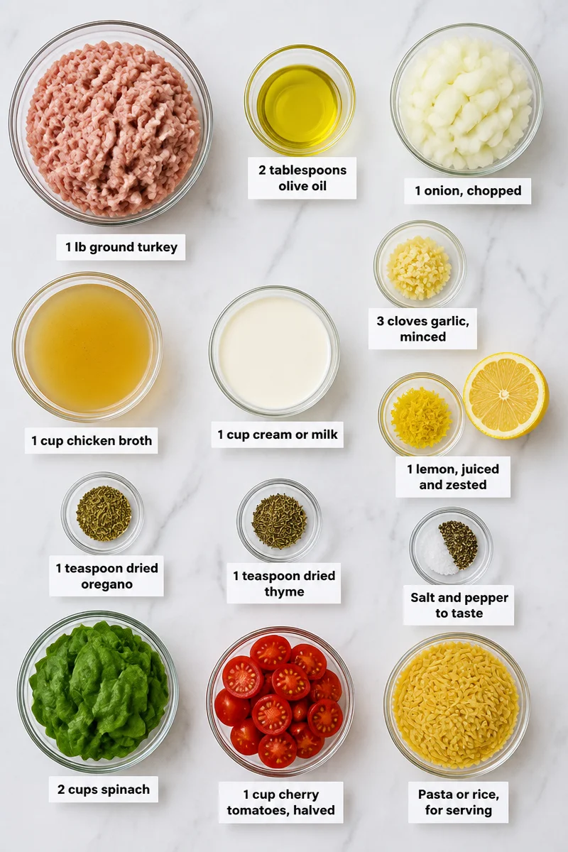 one pot creamy lemon herb turkey skillet 2026 07 26 052057