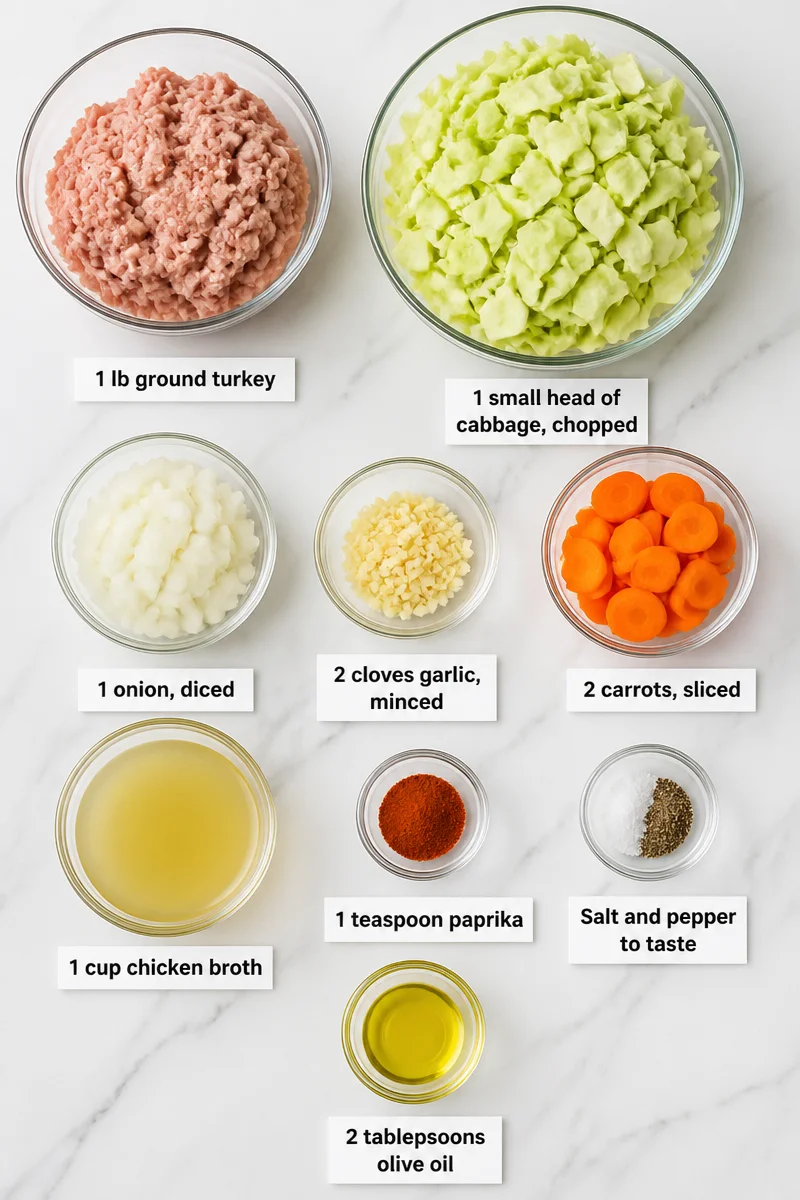 one pot ground turkey and cabbage skillet dinner 2026 07 16 024959
