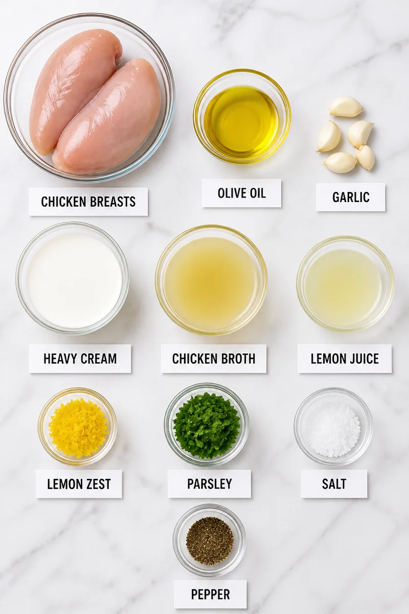 One Skillet Creamy Lemon Chicken Quick Dinner Idea one skillet creamy lemon chicken quick dinner idea 2026 07 17 043113