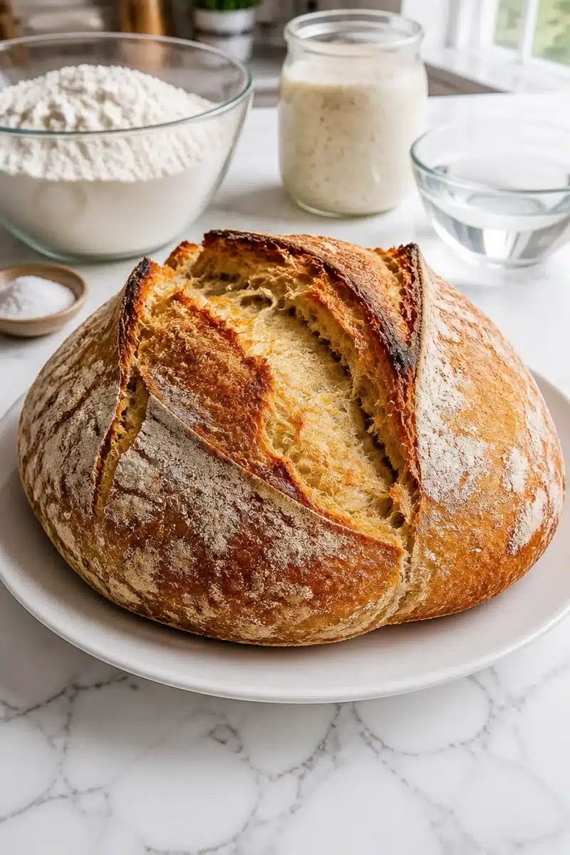 Overnight Rustic Sourdough Bread With Crispy Crust overnight rustic sourdough bread with crispy crust 2026 07 03 030916