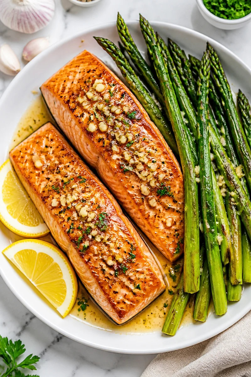 pan seared garlic butter asparagus salmon recipe 2026 07 07 024741 2